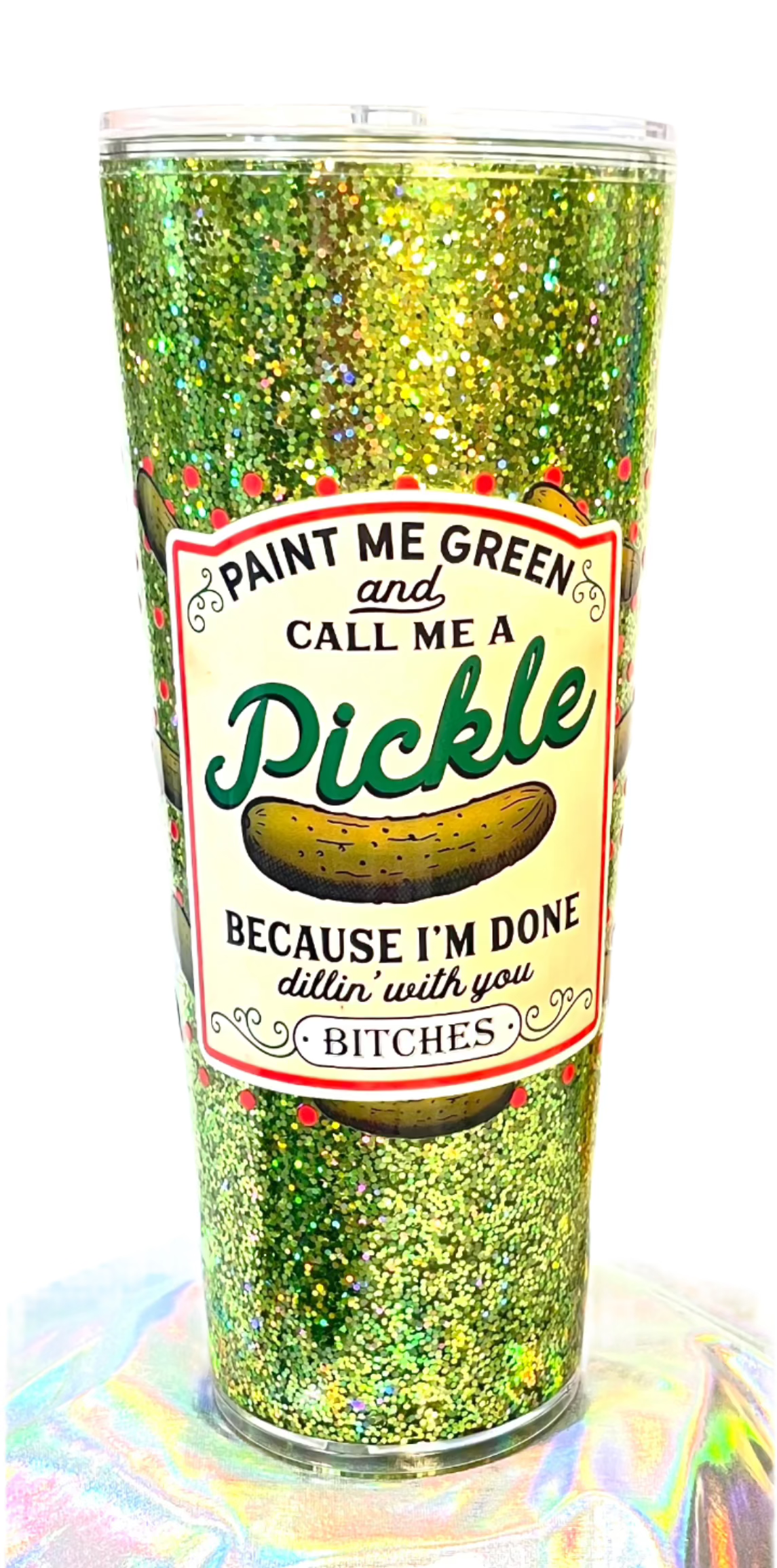 Pickle - 24 oz. Snowglobe Tumbler