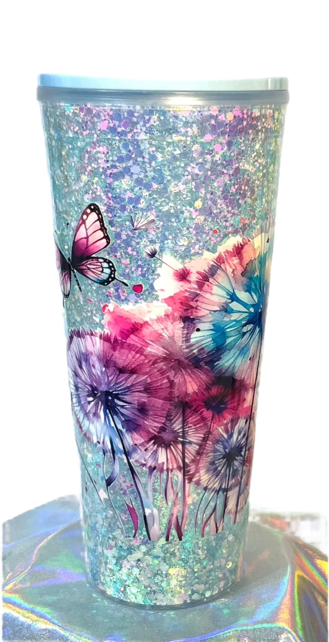 Just Breathe - 24 oz. Snowglobe Tumbler