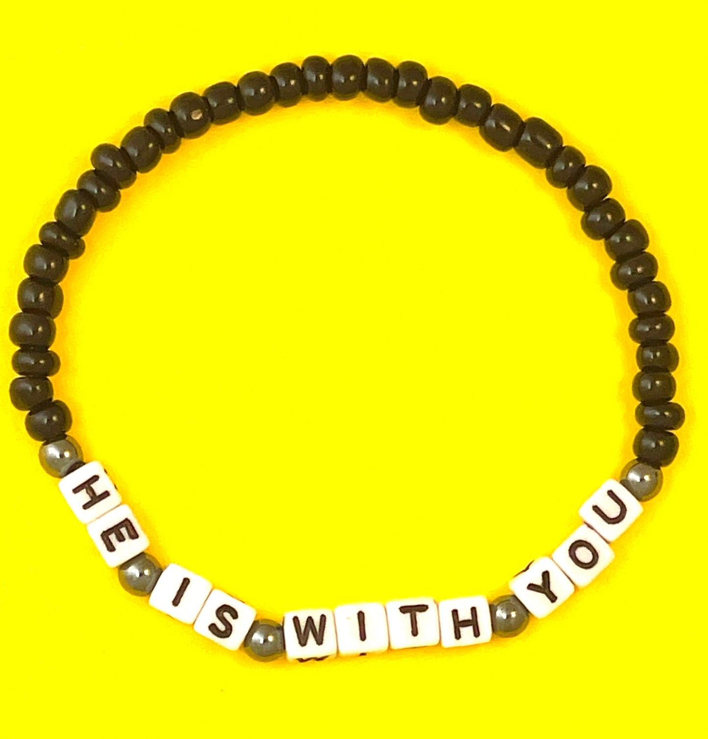 He Is With You - M/L - 7.0” approximate